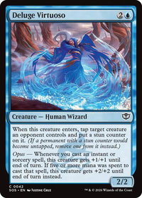 Deluge Virtuoso - Secrets of Strixhaven (SOS) #42 - Common Magic: The Gathering Trading Card