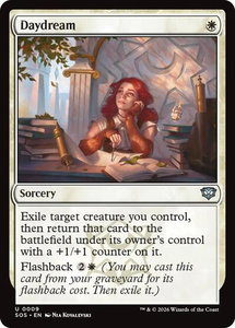 Daydream - Secrets of Strixhaven (SOS) #9 - Uncommon Magic: The Gathering Trading Card