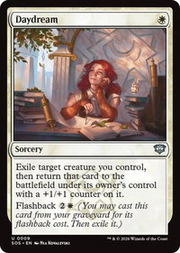 Daydream - Secrets of Strixhaven (SOS) #9 - Uncommon Magic: The Gathering Trading Card
