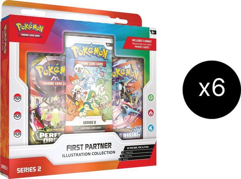 First Partner Illustration Collection Case (Series 2) trading card from First Partner Collection 2026 First Partner Illustration Collection Case (Series 2) - First Partner Collection 2026 Pokémon trading card