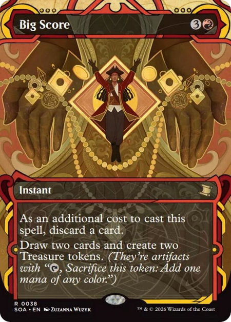 Big Score - Secrets of Strixhaven: Mystical Archive Magic: The Gathering trading card