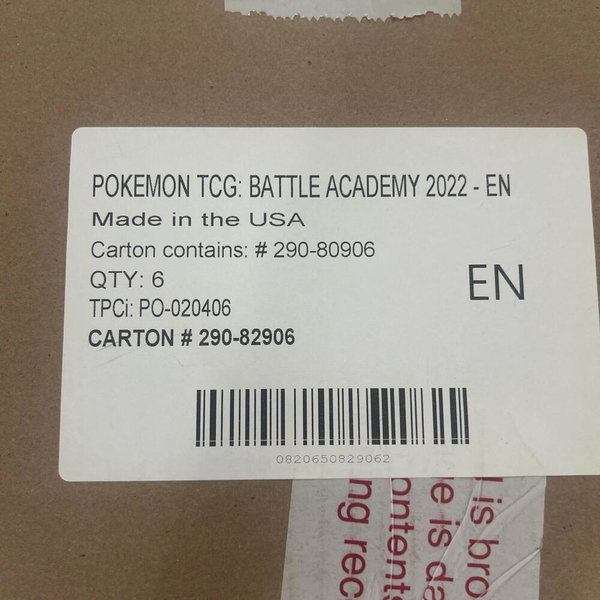 Pokemon TCG: Battle Academy 2022 Case trading card from Battle Academy 2022 Pokemon TCG: Battle Academy 2022 Case - Battle Academy 2022 Pokémon trading card
