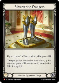 Silverstride Dodgers - Armory Deck Origins: Hala (AHA) #AHA006 - Majestic Flesh and Blood Trading Card