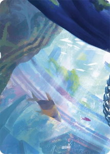 Eye of Ophidia Art Card (Top Left) - Compendium of Rathe - Antiquity Pack (ANQ) #null - None Flesh and Blood Trading Card