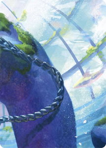 Eye of Ophidia Art Card (Top Right) - Compendium of Rathe - Antiquity Pack (ANQ) #null - None Flesh and Blood Trading Card