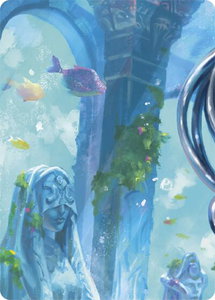 Eye of Ophidia Art Card (Middle Left) - Compendium of Rathe - Antiquity Pack (ANQ) #null - None Flesh and Blood Trading Card