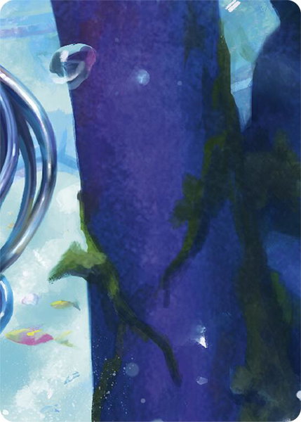 Eye of Ophidia Art Card (Middle Right) - Compendium of Rathe - Antiquity Pack Flesh and Blood trading card