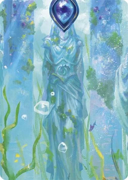 Eye of Ophidia Art Card (Bottom Center) - Compendium of Rathe - Antiquity Pack Flesh and Blood trading card