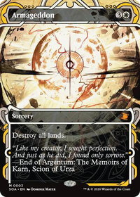Armageddon - Secrets of Strixhaven: Mystical Archive (SOA) #3 - Mythic Rare Magic: The Gathering Trading Card