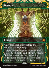 Berserk - Secrets of Strixhaven: Mystical Archive (SOA) #50 - Mythic Rare Magic: The Gathering Trading Card