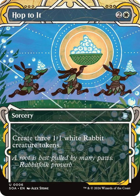 Hop to It - Secrets of Strixhaven: Mystical Archive Magic: The Gathering trading card