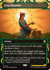Crop Rotation - Secrets of Strixhaven: Mystical Archive (SOA) #51 - Rare Magic: The Gathering Trading Card