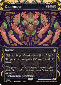 Dismember - Secrets of Strixhaven: Mystical Archive (SOA) #28 - Rare Magic: The Gathering Trading Card