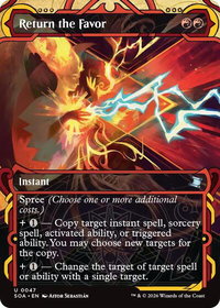 Return the Favor - Secrets of Strixhaven: Mystical Archive (SOA) #47 - Uncommon Magic: The Gathering Trading Card