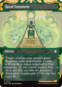 Royal Treatment - Secrets of Strixhaven: Mystical Archive (SOA) #56 - Uncommon Magic: The Gathering Trading Card
