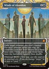 Winds of Abandon - Secrets of Strixhaven: Mystical Archive (SOA) #12 - Mythic Rare Magic: The Gathering Trading Card