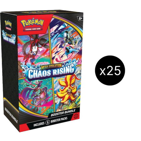 Chaos Rising Booster Bundle Case - ME04: Chaos Rising Pokémon trading card