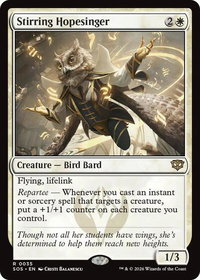 Stirring Hopesinger - Secrets of Strixhaven (SOS) #35 - Rare Magic: The Gathering Trading Card