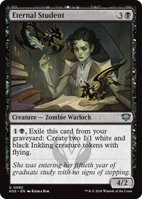 Eternal Student - Secrets of Strixhaven (SOS) #82 - Uncommon Magic: The Gathering Trading Card