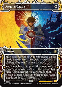 Angel's Grace - Secrets of Strixhaven: Mystical Archive (SOA) #2 - Rare Magic: The Gathering Trading Card
