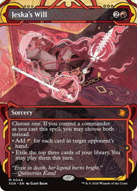 Jeska's Will - Secrets of Strixhaven: Mystical Archive (SOA) #44 - Mythic Rare Magic: The Gathering Trading Card