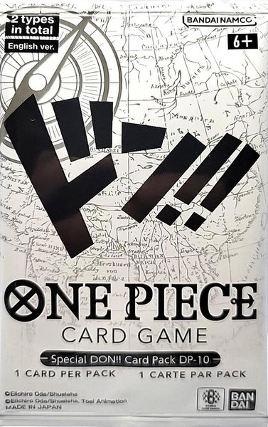 Special DON!! Card Pack DP-10 trading card from Adventure on Kami's Island Special DON!! Card Pack DP-10 - Adventure on Kami's Island One Piece trading card
