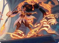 Interjection Art Card - Art Series: Secrets of Strixhaven (ASSOS) #4 - Special Magic: The Gathering Trading Card