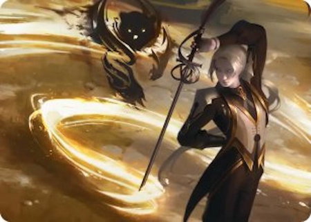 Rapier Wit Art Card - Art Series: Secrets of Strixhaven Magic: The Gathering trading card