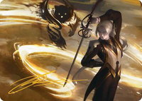 Rapier Wit Art Card (Gold-Stamped Signature) - Art Series: Secrets of Strixhaven (ASSOS) #6 - Special Magic: The Gathering Trading Card