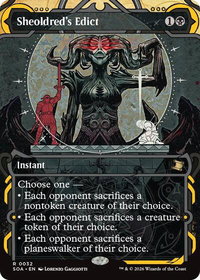 Sheoldred's Edict - Secrets of Strixhaven: Mystical Archive (SOA) #32 - Rare Magic: The Gathering Trading Card