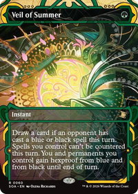 Veil of Summer - Secrets of Strixhaven: Mystical Archive (SOA) #60 - Rare Magic: The Gathering Trading Card