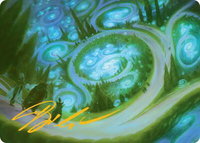 Mathemagics Art Card (Gold-Stamped Signature) - Art Series: Secrets of Strixhaven (ASSOS) #8 - Special Magic: The Gathering Trading Card