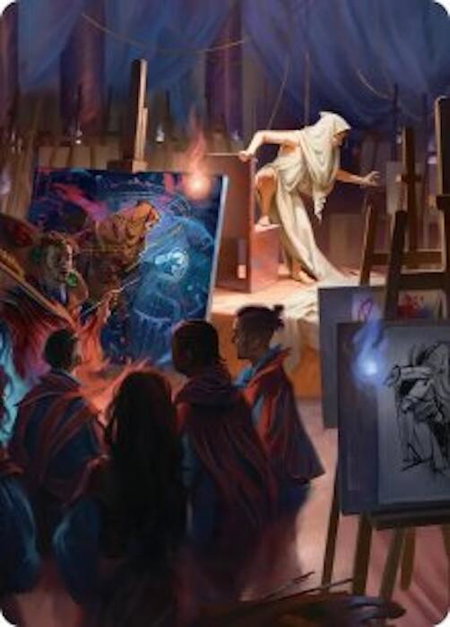 Archaeomancer Art Card - Art Series: Secrets of Strixhaven Magic: The Gathering trading card