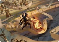 Decorum Dissertation Art Card - Art Series: Secrets of Strixhaven (ASSOS) #9 - Special Magic: The Gathering Trading Card