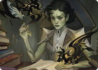 Eternal Student Art Card - Art Series: Secrets of Strixhaven (ASSOS) #11 - Special Magic: The Gathering Trading Card