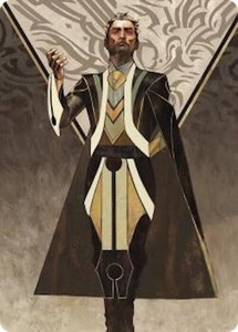 Ral Zarek, Guest Lecturer Art Card - Art Series: Secrets of Strixhaven (ASSOS) #27 - Special Magic: The Gathering Trading Card