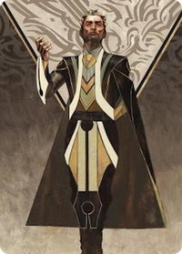 Ral Zarek, Guest Lecturer Art Card - Art Series: Secrets of Strixhaven (ASSOS) #27 - Special Magic: The Gathering Trading Card