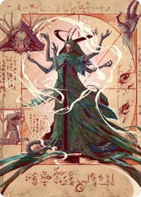 Tragedy Feaster Art Card - Art Series: Secrets of Strixhaven (ASSOS) #30 - Special Magic: The Gathering Trading Card