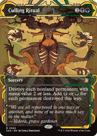 Culling Ritual - Secrets of Strixhaven: Mystical Archive (SOA) #62 - Rare Magic: The Gathering Trading Card