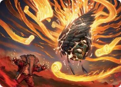 Flashback Art Card - Art Series: Secrets of Strixhaven (ASSOS) #12 - Special Magic: The Gathering Trading Card