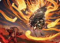 Flashback Art Card - Art Series: Secrets of Strixhaven (ASSOS) #12 - Special Magic: The Gathering Trading Card