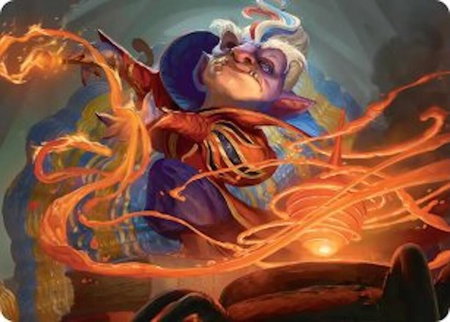 Goblin Glasswright Art Card - Art Series: Secrets of Strixhaven Magic: The Gathering trading card