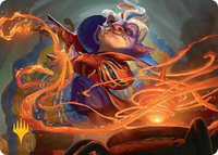 Goblin Glasswright Art Card (Gold-Stamped Planeswalker Symbol) - Art Series: Secrets of Strixhaven (ASSOS) #13 - Special Magic: The Gathering Trading Card