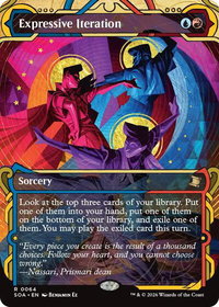 Expressive Iteration - Secrets of Strixhaven: Mystical Archive (SOA) #64 - Rare Magic: The Gathering Trading Card