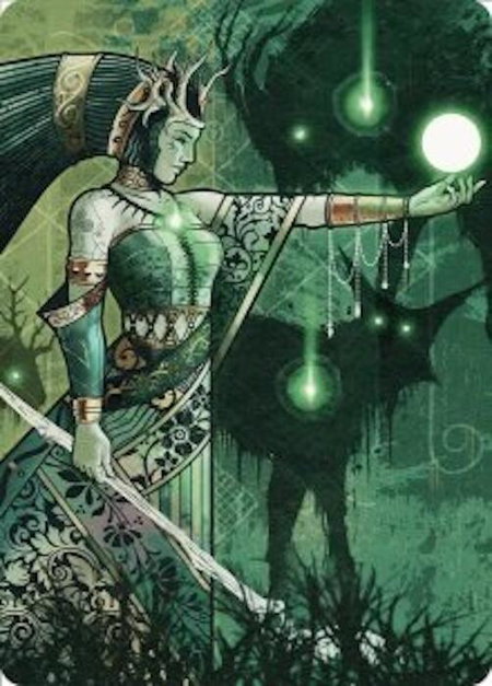 Shamanic Revelation Art Card - Art Series: Secrets of Strixhaven Magic: The Gathering trading card