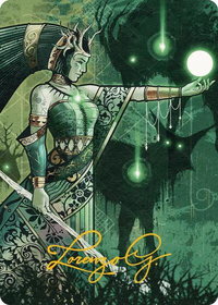 Shamanic Revelation Art Card (Gold-Stamped Signature) - Art Series: Secrets of Strixhaven (ASSOS) #47 - Special Magic: The Gathering Trading Card