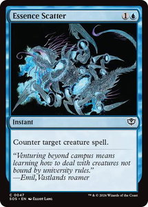 Essence Scatter - Secrets of Strixhaven (SOS) #47 - Common Magic: The Gathering Trading Card