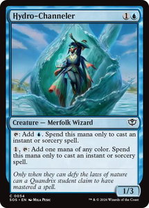Hydro-Channeler - Secrets of Strixhaven (SOS) #54 - Common Magic: The Gathering Trading Card