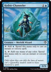 Hydro-Channeler - Secrets of Strixhaven (SOS) #54 - Common Magic: The Gathering Trading Card