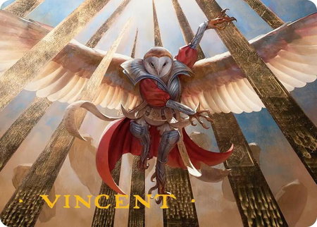 Hardened Academic Art Card (Gold-Stamped Signature) - Art Series: Secrets of Strixhaven Magic: The Gathering trading card